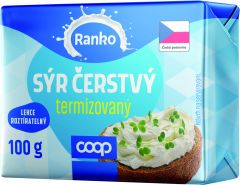 Sýr čerstvý termizovaný 100g Ranko